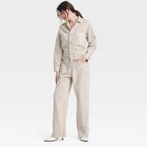 Universal Thread Beige Jumpsuit